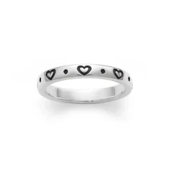 James Avery Artisan Jewelry Thumb Rings-Amor Stacked Ring