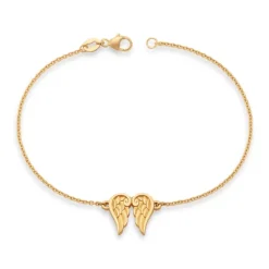 James Avery Artisan Jewelry 14k Gold Bracelets-Angel Wings Bracelet