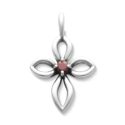 James Avery Artisan Jewelry Pendants-Avery Remembrance Birthstone Cross Pendant