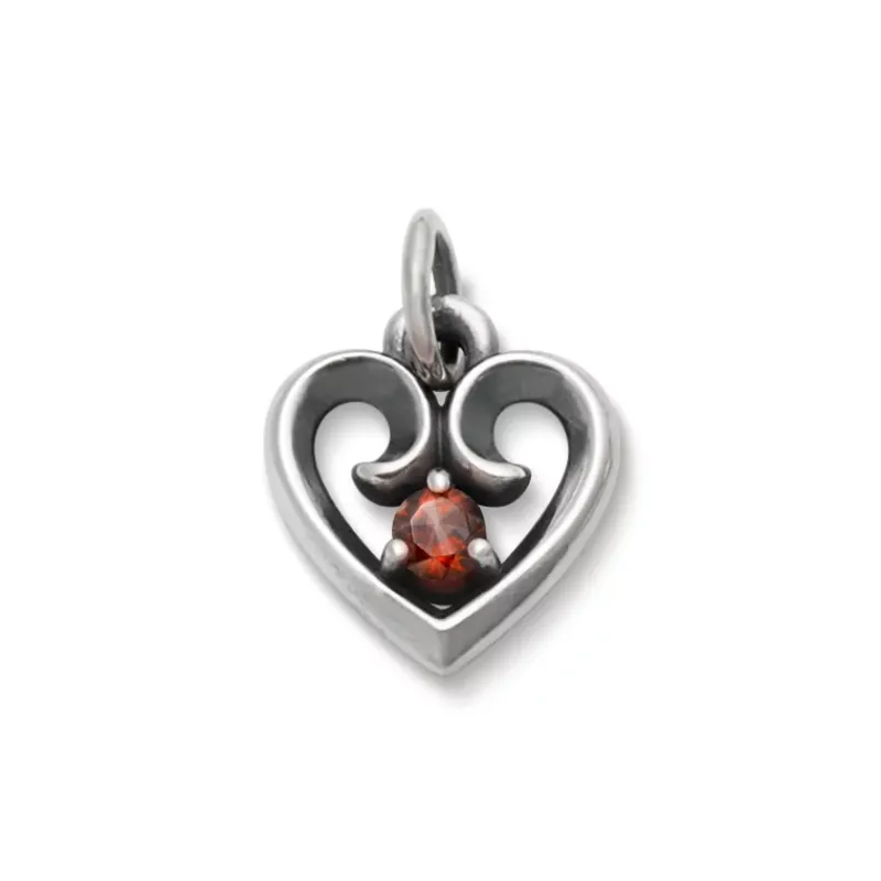 James Avery Artisan Jewelry Hearts And Love|Awareness-Avery Remembrance Heart Birthstone Charm