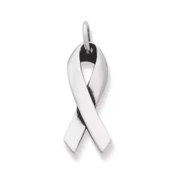 James Avery Artisan Jewelry Awareness|Men's Pendants And Charms-Awareness Ribbon Charm