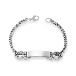 James Avery Artisan Jewelry Link Bracelets|Bracelets For Child-Baby's Angel ID Bracelet
