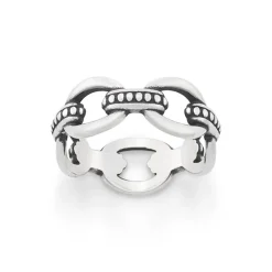 James Avery Artisan Jewelry Statement Rings|Thumb Rings-Beaded Connected Links Ring
