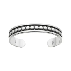 James Avery Artisan Jewelry Sterling Silver Bracelets-Beaded Cuff Bracelet