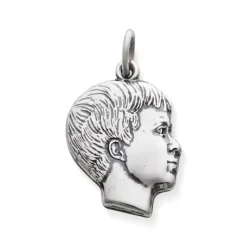 James Avery Artisan Jewelry Family And Friends-Boy's Profile Charm