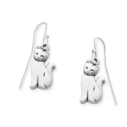 James Avery Artisan Jewelry Drop And Dangle Earrings-Cat Earrings