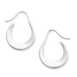 James Avery Artisan Jewelry Hoop Earrings-Classic Crescent Hoops