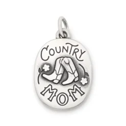 James Avery Artisan Jewelry Country And State-Country Mom Charm