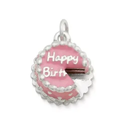 James Avery Artisan Jewelry Food And Drink|Enamel-Enamel Birthday Cake Charm