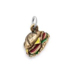 James Avery Artisan Jewelry Food And Drink|Enamel-Enamel Cheeseburger Charm