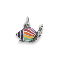 James Avery Artisan Jewelry Nature|Animals-Enamel Colorful Snail Charm