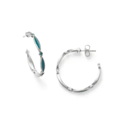 James Avery Artisan Jewelry Hoop Earrings-Enamel Cordoba Hoops