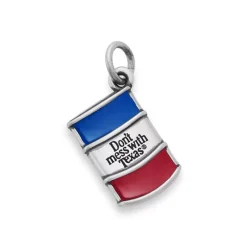 James Avery Artisan Jewelry Travel|Enamel-Enamel Don't mess with Texas Charm