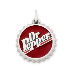 James Avery Artisan Jewelry Food And Drink|Enamel-Enamel Dr Pepper Bottle Cap Charm