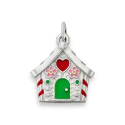 James Avery Artisan Jewelry Food And Drink|Enamel-Enamel Gingerbread House Charm