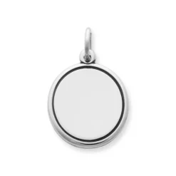 James Avery Artisan Jewelry Men's Pendants And Charms-Engravable Disc Charm