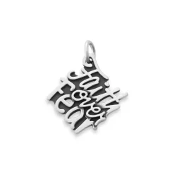 James Avery Artisan Jewelry Faith|Religious Charms-Faith Over Fear Charm
