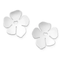 James Avery Artisan Jewelry Stud Earrings-Floral Silhouette Earrings