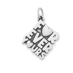James Avery Artisan Jewelry Hearts And Love-For "Ever" Yours Charm