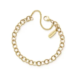 James Avery Artisan Jewelry 14k Gold Bracelets-Forged Link Charm Bracelet