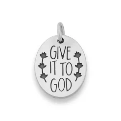 James Avery Artisan Jewelry Faith|Religious Charms-Give It To God Charm