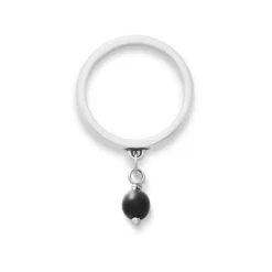 James Avery Artisan Jewelry Dangle Rings-Glass Enhancer Bead Dangle Ring