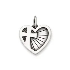 James Avery Artisan Jewelry Hearts And Love|Faith-God's Light Heart Charm