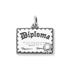 James Avery Artisan Jewelry Men's Pendants And Charms-Graduation Diploma Charm