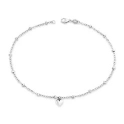 James Avery Artisan Jewelry Bracelets Under $75|Anklets-Heart Drop Anklet