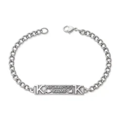 James Avery Artisan Jewelry Link Bracelets|Sterling Silver Bracelets-Kamp Kickapoo Bracelet