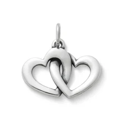 James Avery Artisan Jewelry Hearts And Love-Linked Hearts Charm