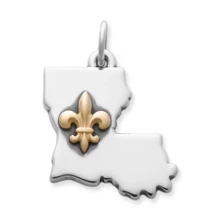 James Avery Artisan Jewelry Country And State-Louisiana Charm