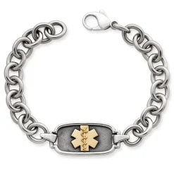 James Avery Artisan Jewelry Link Bracelets|Bracelets For Him-Medical Alert Link Bracelet