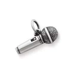 James Avery Artisan Jewelry Sports And Activities|Men's Pendants And Charms-Microphone Charm