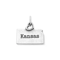 James Avery Artisan Jewelry Country And State-My "Kansas" Charm