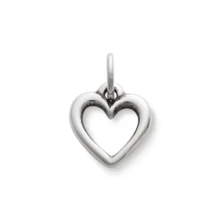 James Avery Artisan Jewelry Hearts And Love-Open Wire Heart Charm