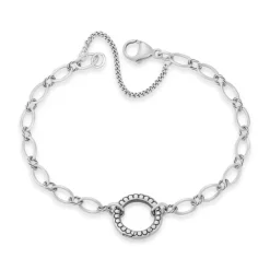 James Avery Artisan Jewelry Charm Bracelets|Sterling Silver Bracelets-Ornate Circlet Changeable Charm Bracelet