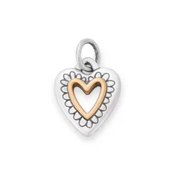 James Avery Artisan Jewelry Hearts And Love-Petite Framed Heart Charm