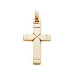 James Avery Artisan Jewelry Gold Pendants-Plain Latin Cross Pendant