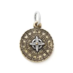 James Avery Artisan Jewelry Travel|Men's Pendants And Charms-Point the Way Charm