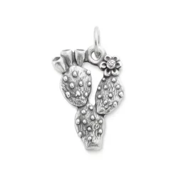 James Avery Artisan Jewelry Nature-Prickly Pear Cactus Charm