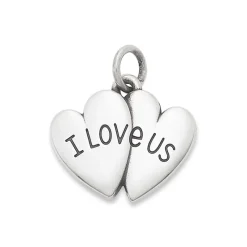 James Avery Artisan Jewelry Hearts And Love-"I Love Us" Charm
