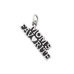 James Avery Artisan Jewelry Hearts And Love|Family And Friends-"Mom's Favorite" Charm