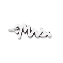 James Avery Artisan Jewelry Family And Friends-"Mrs." Charm