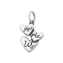 James Avery Artisan Jewelry Family And Friends|Hearts And Love-"You Me Us" Charm