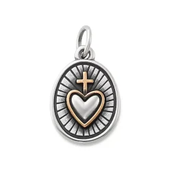 James Avery Artisan Jewelry Hearts And Love|Faith-Radiant Sacred Heart Charm