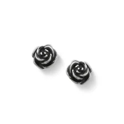 James Avery Artisan Jewelry Stud Earrings-Rose Ear Studs