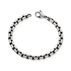 James Avery Artisan Jewelry Link Bracelets|Bracelets For Him-Rustic Box Link Bracelet