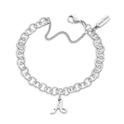James Avery Artisan Jewelry Charm Bracelets|Bracelets For Child-Script Initial Charm Bracelet