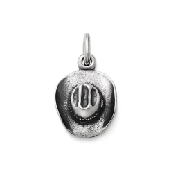 James Avery Artisan Jewelry Men's Pendants And Charms-Small Cowboy Hat Charm
